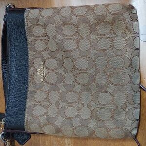 Mini Coach Logo Crossbody Bag